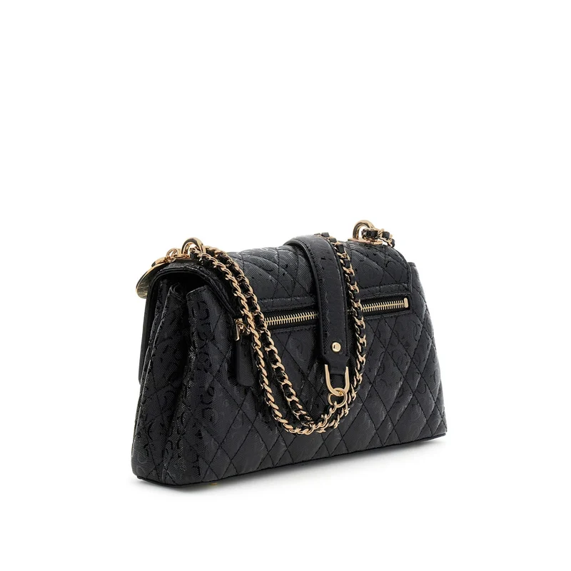 Guess Isemay Black CNVRTBL XBody Flap HWGG96-28210-BLA