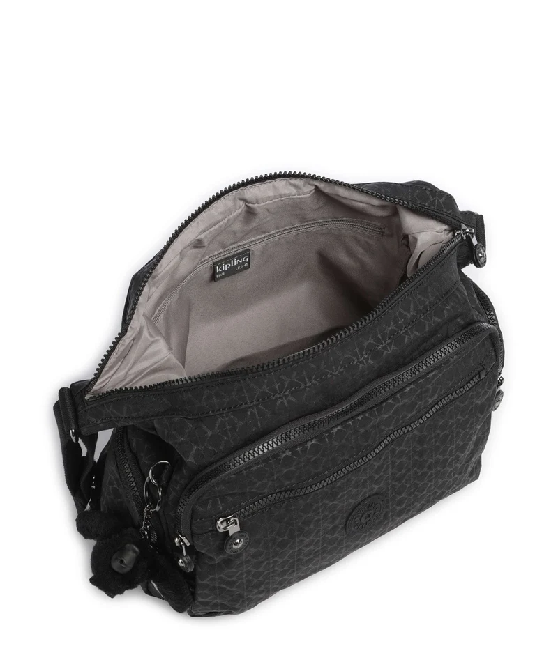 Kipling Basic Gabbie Umhängetasche signature embossed