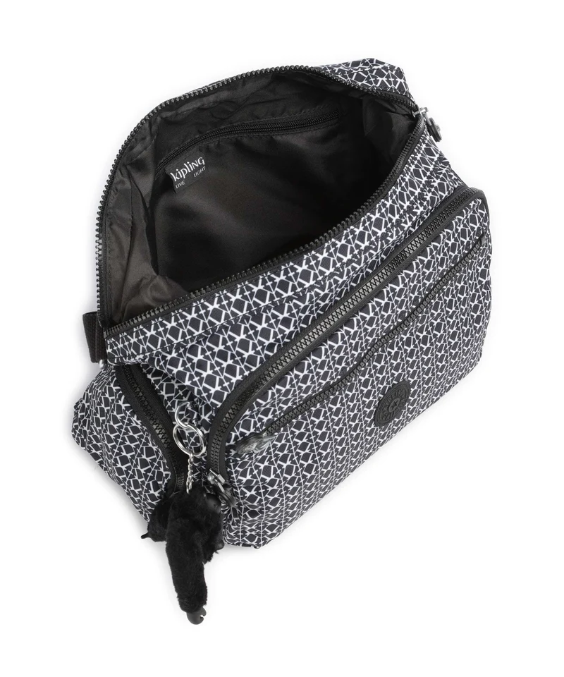 Kipling Basic Gabbie S Umhängetasche signature print