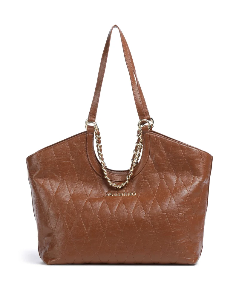 Valentino Bags Crystelle Shopper cuoio