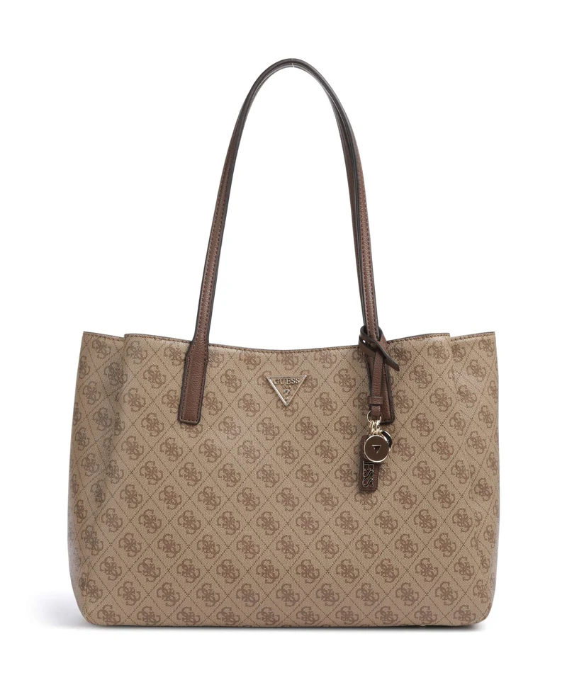 Guess Noelle II Tech Shopper latte logo/brown