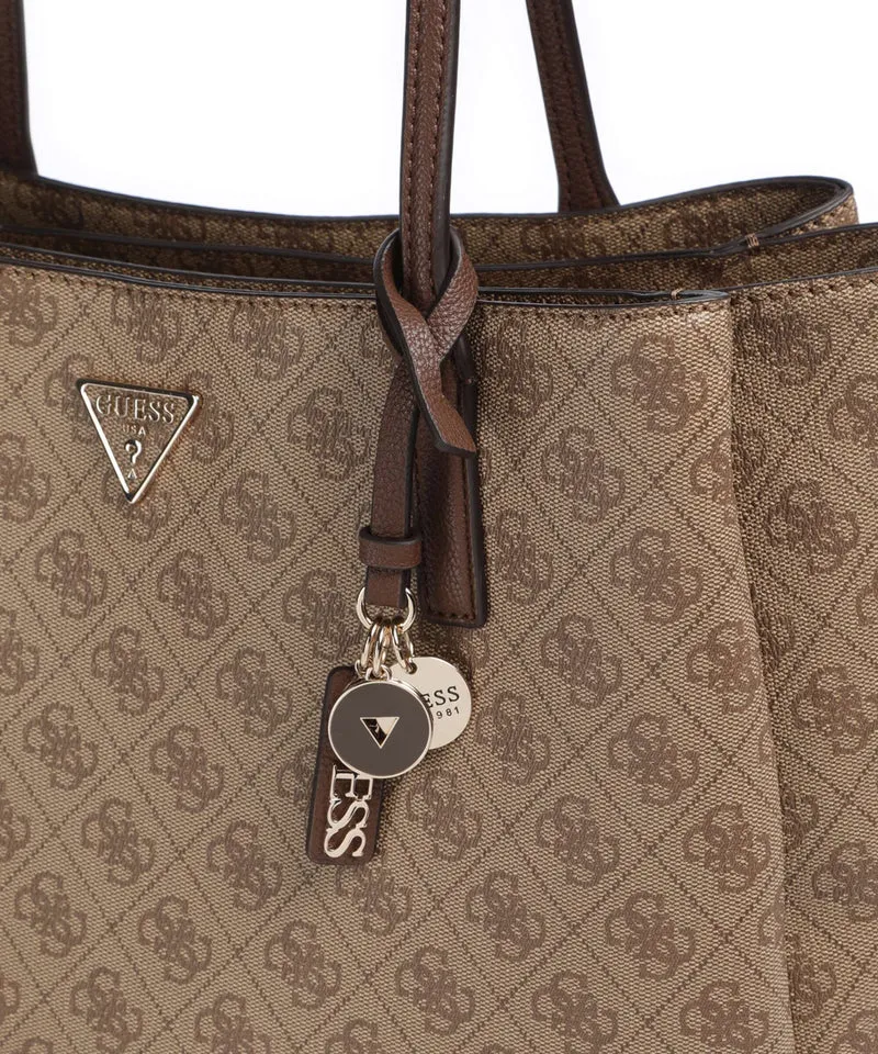 Guess Noelle II Tech Shopper latte logo/brown