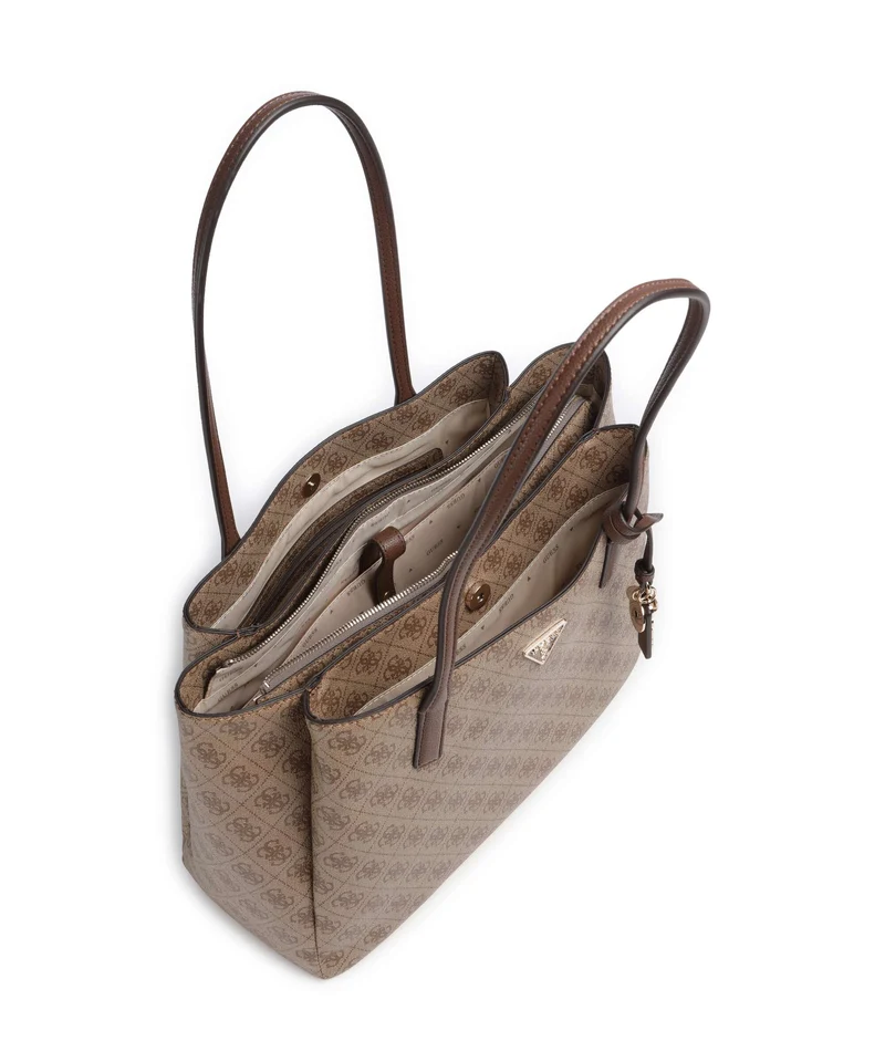 Guess Noelle II Tech Shopper latte logo/brown