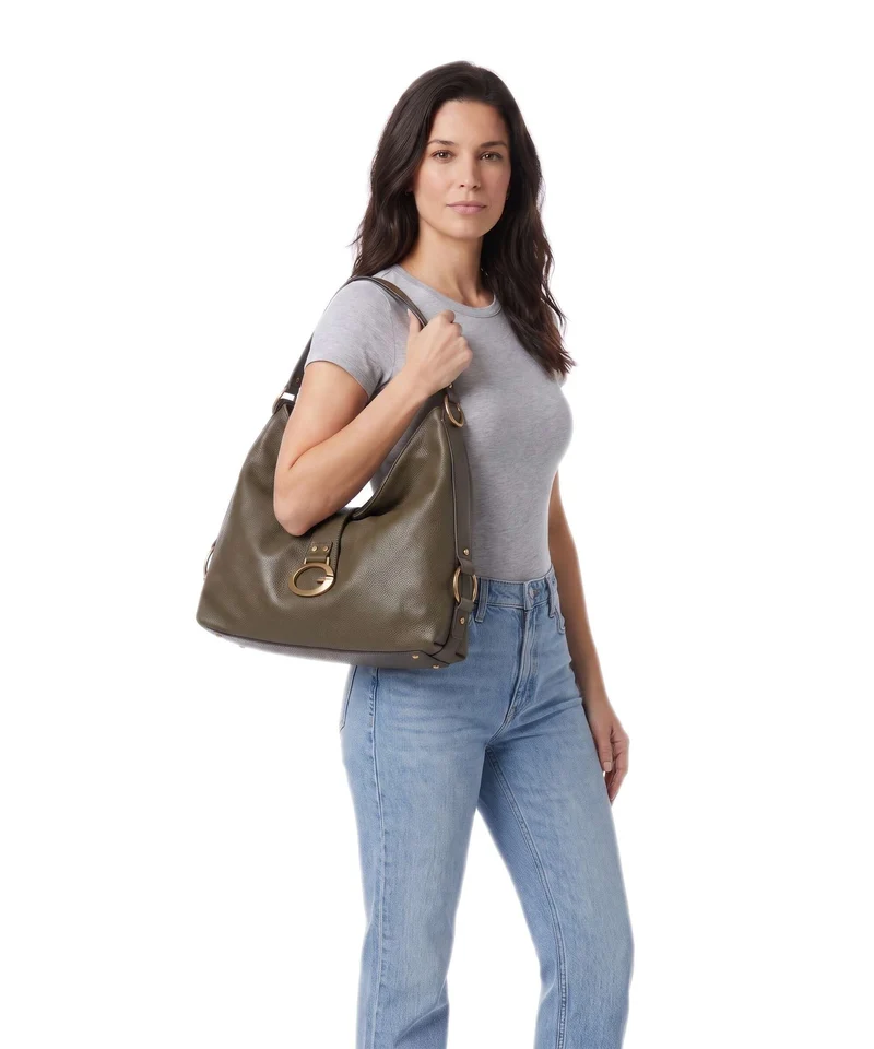 Guess Camden Large Beuteltasche olive
