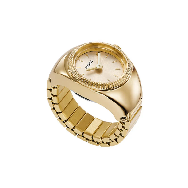 Fossil Watch Ring damen Ringuhr Gold ES5246