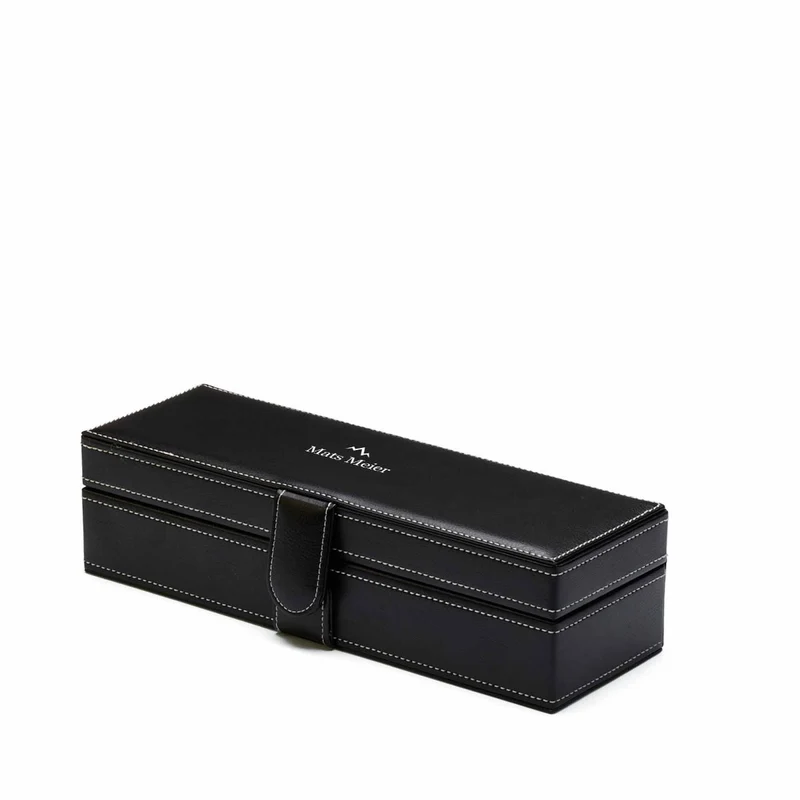 Mats Meier Mont Fort herren Uhrenbox Schwarz MM-Watchbox-1907