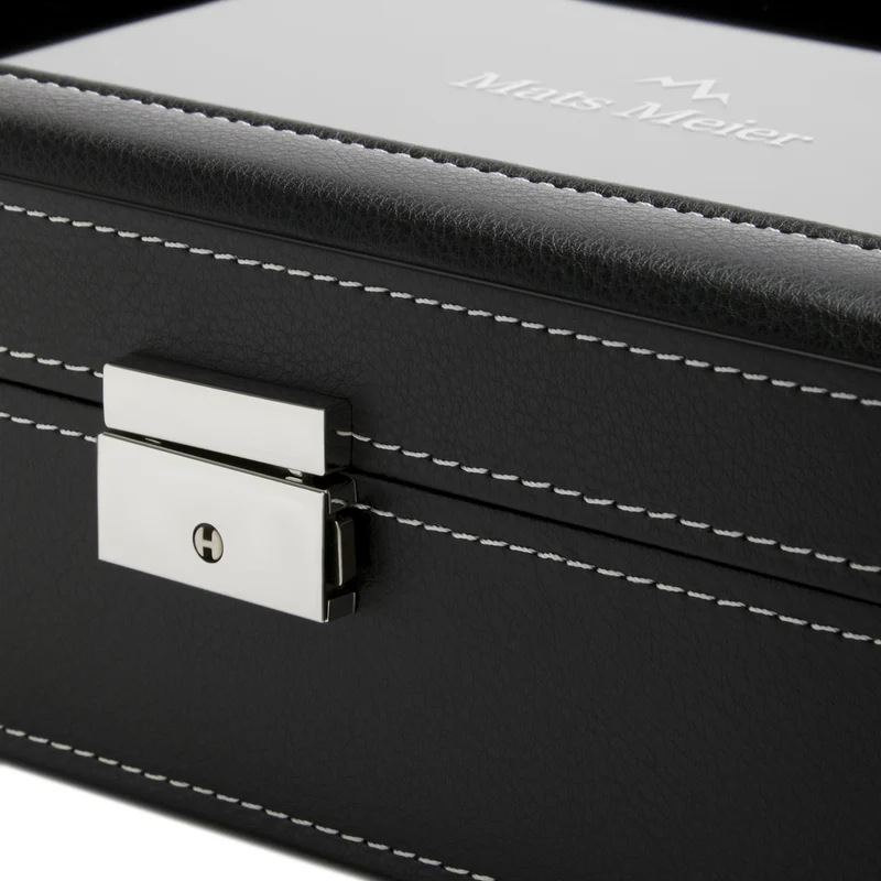 Mats Meier Mont Fort herren Uhrenbox Schwarz MM-Watchbox-1904