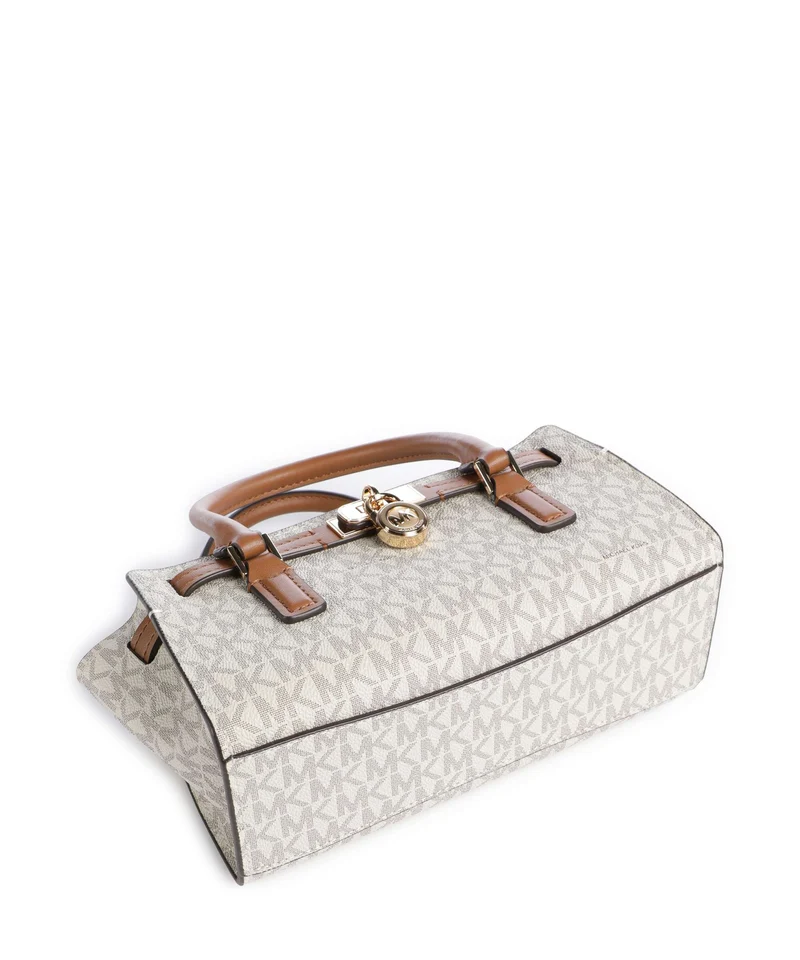Michael Kors Hamilton Moderne XS Handtasche vanilla/acorn