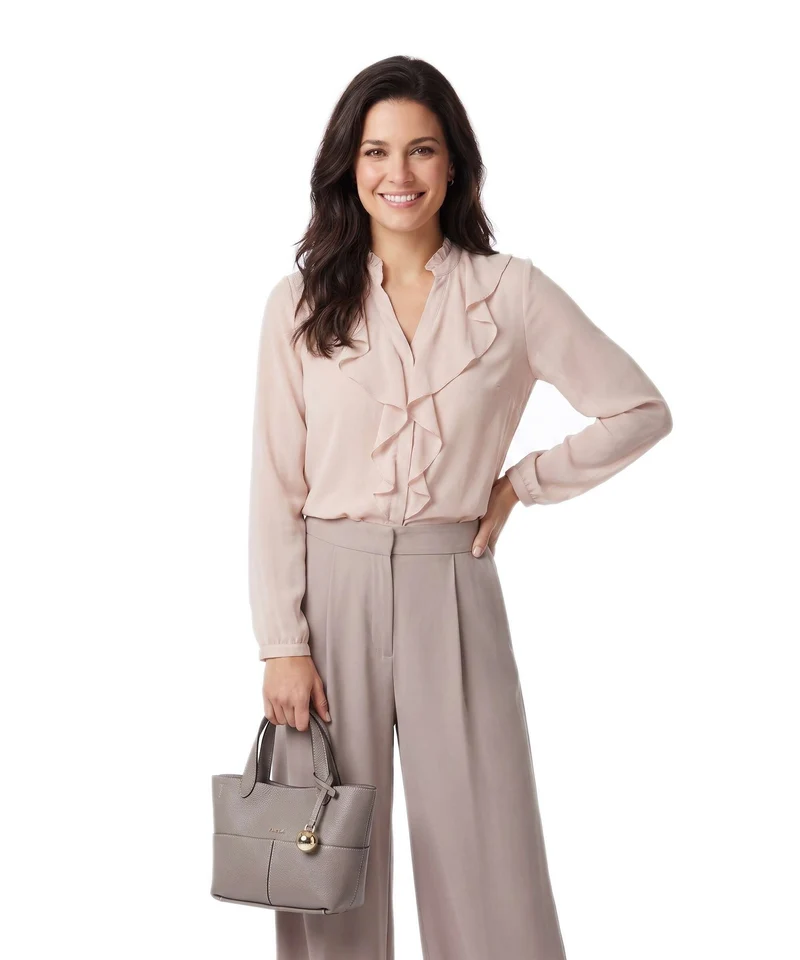 Furla Primrose Mini Handtasche stucco gray