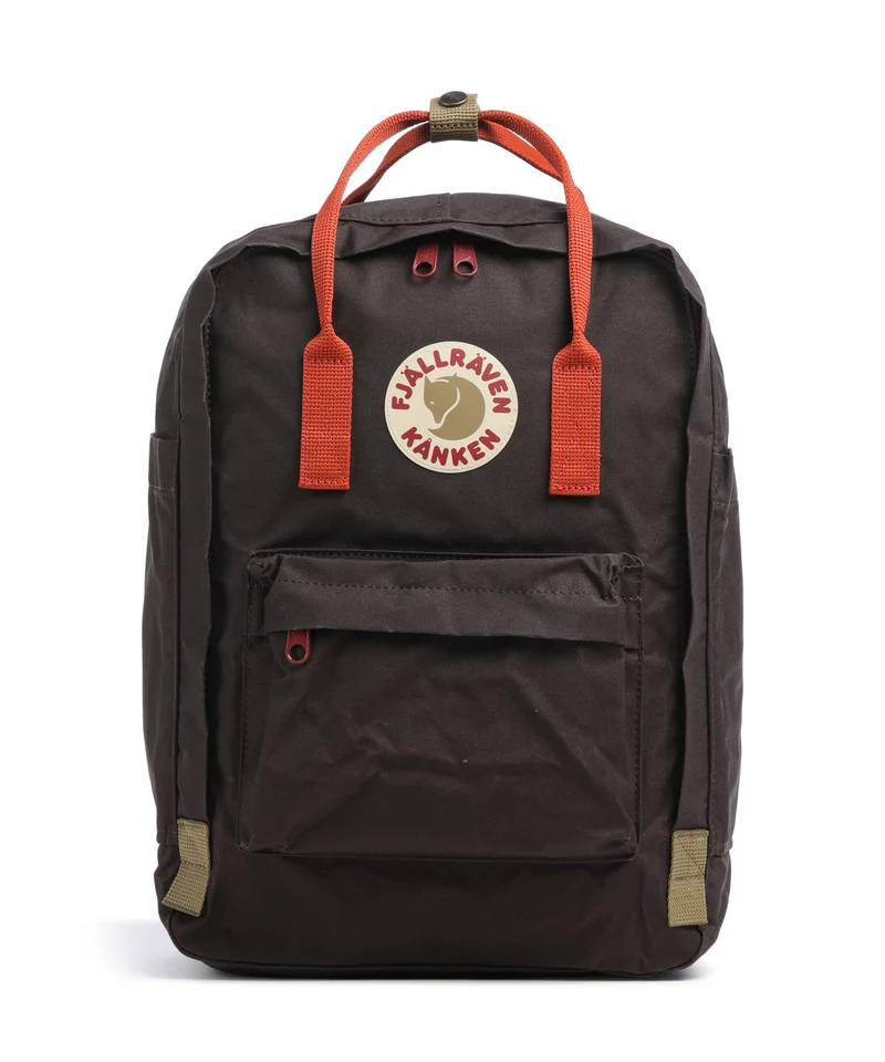 Fjällräven Kånken Laptop 15" Laptoptasche black oak/rowan red