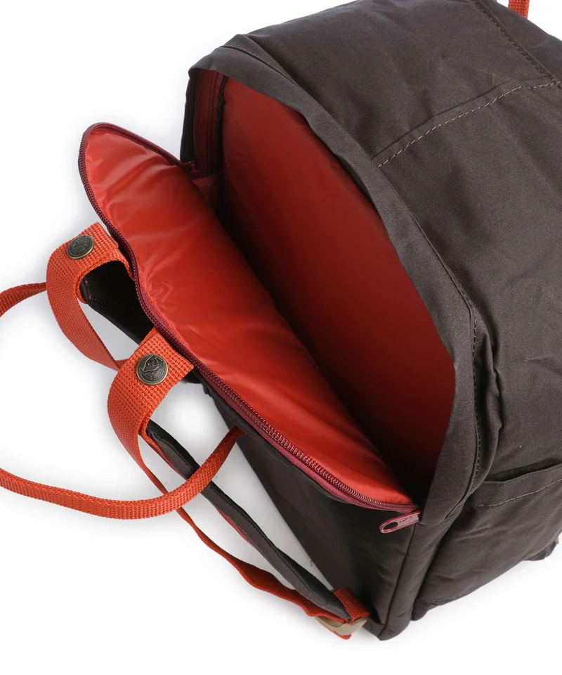 Fjällräven Kånken Laptop 15" Laptoptasche black oak/rowan red