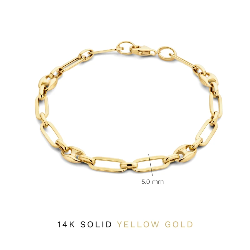 Isabel Bernard Aidee Demie 14 Karat | Gold Kettenarmband IB320095
