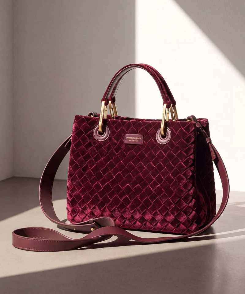 Emporio Armani My EA S Handtasche bordeaux