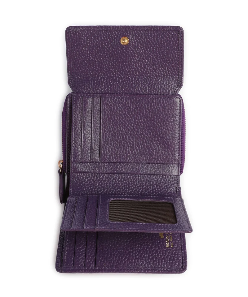 Braun Büffel Asti M Geldbörse mystery violet