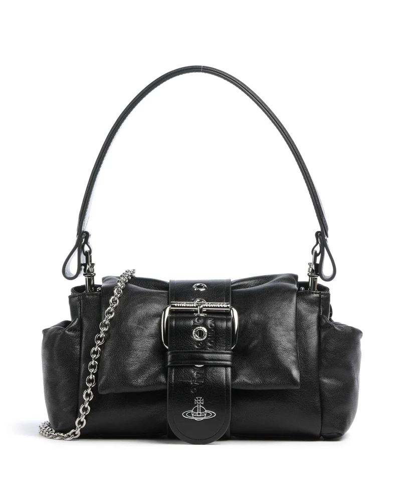Vivienne Westwood Hazel Treasure Supple Schultertasche black