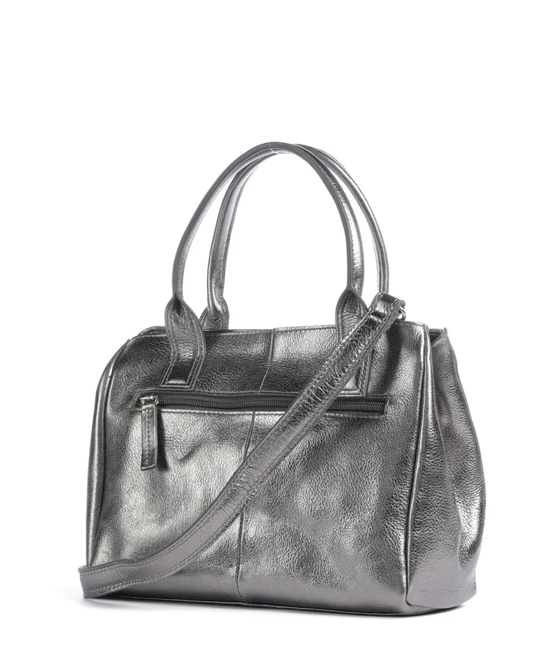 Burkely Soft Skylar Handtasche gun metal
