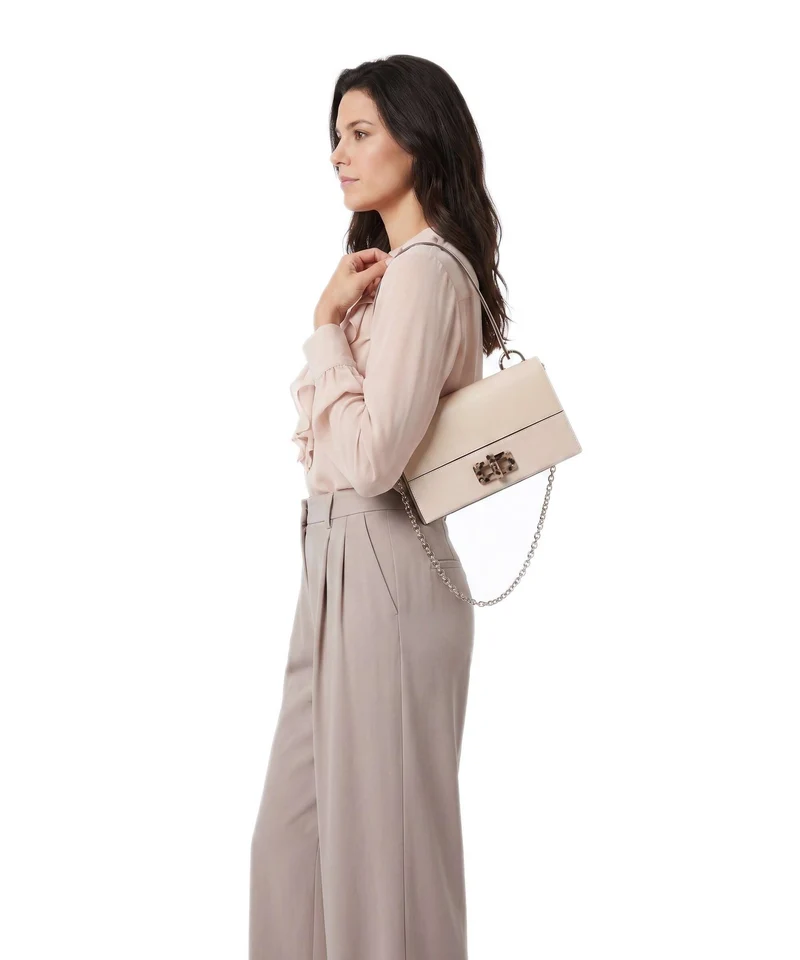 Furla Amelia M Schultertasche cotone