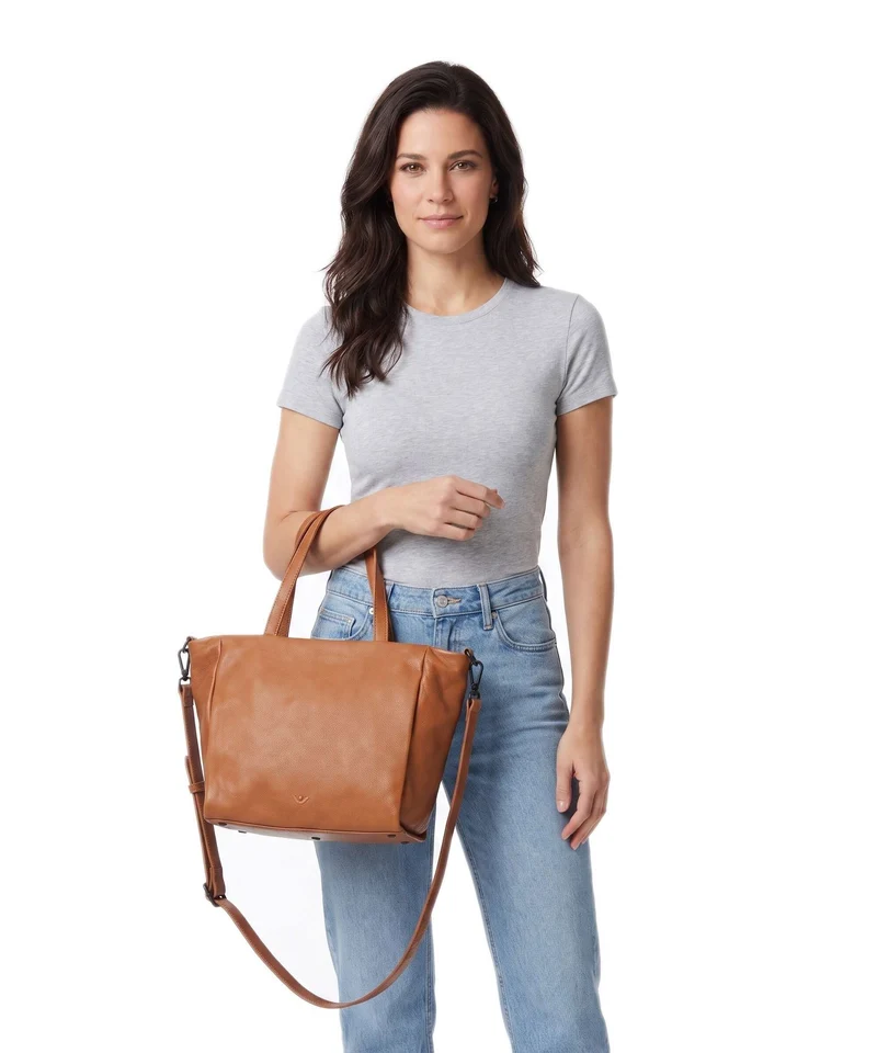Voi Texas Herta Handtasche cognac