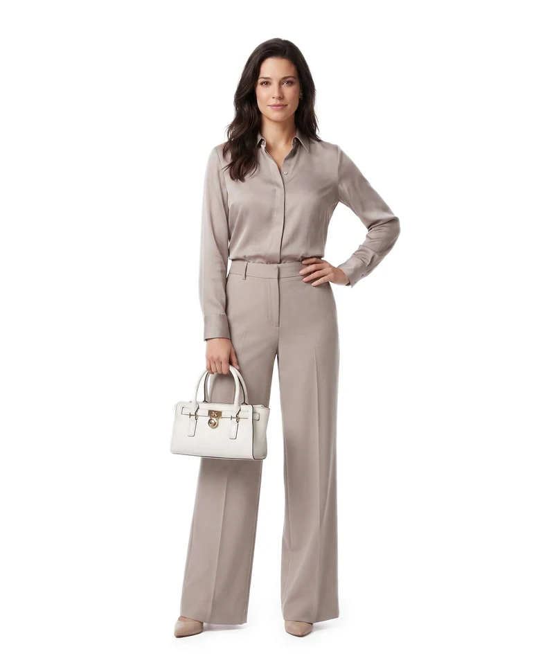Michael Kors Hamilton Moderne XS Handtasche eggshell