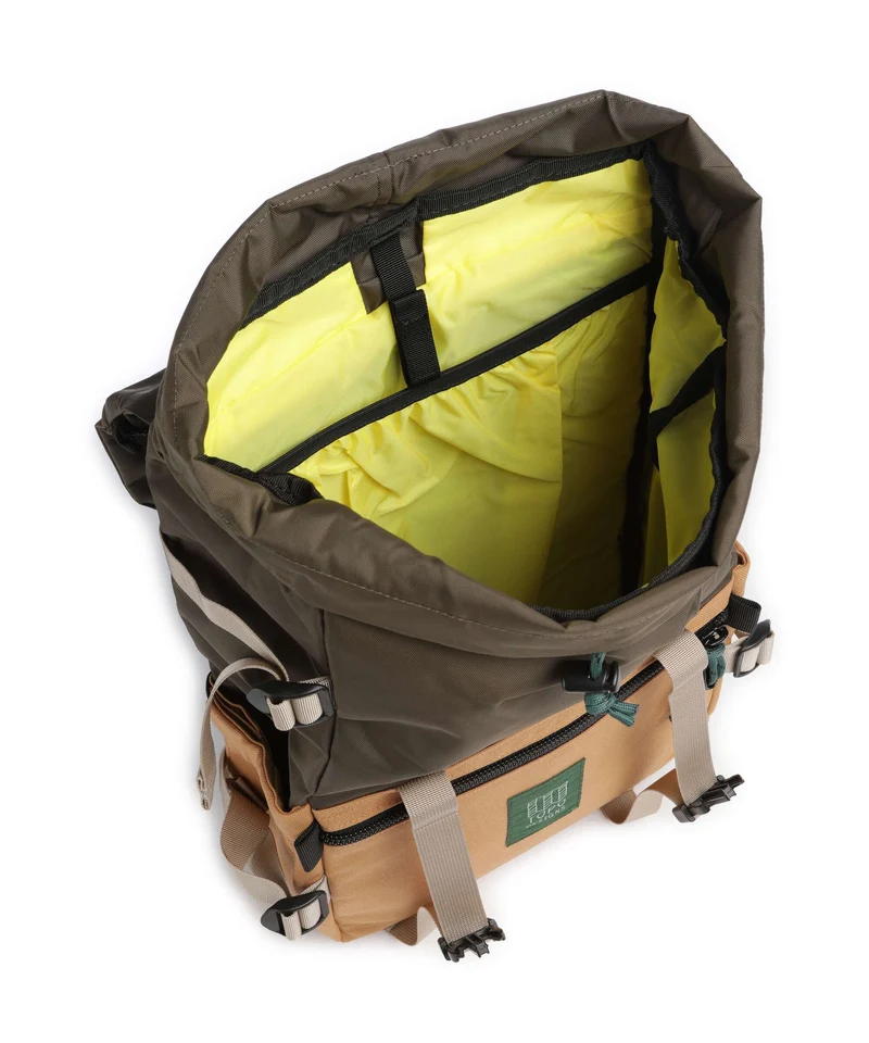 Topo Designs Rover Classic Rucksack woodland/brown oak