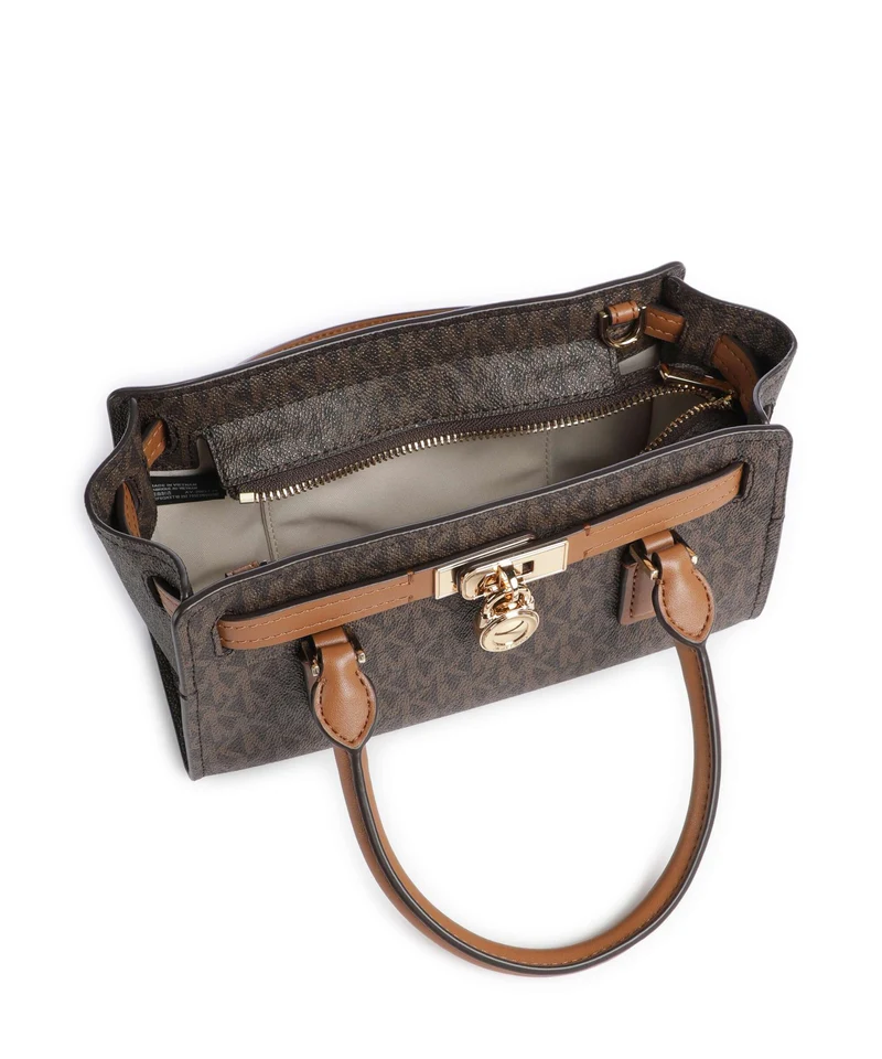 Michael Kors Hamilton Moderne XS Handtasche brown/acorn