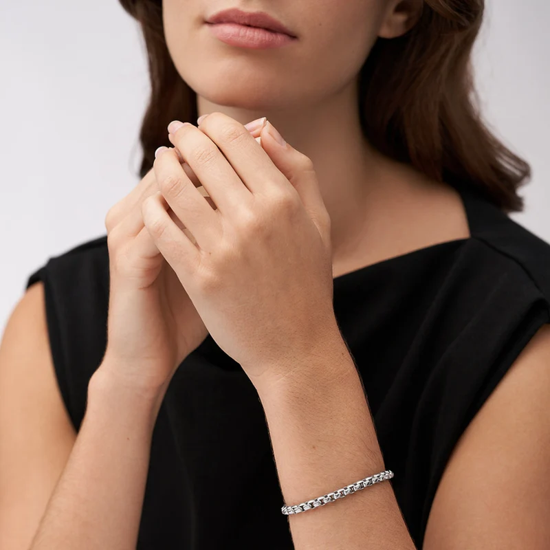Fossil Silberfarbene Armband JF04562040