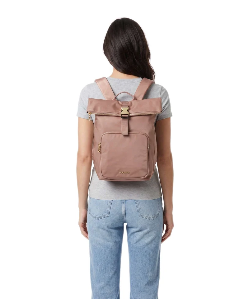 Bogner Klosters Neve Eike Rolltop Rucksack mocha mousse