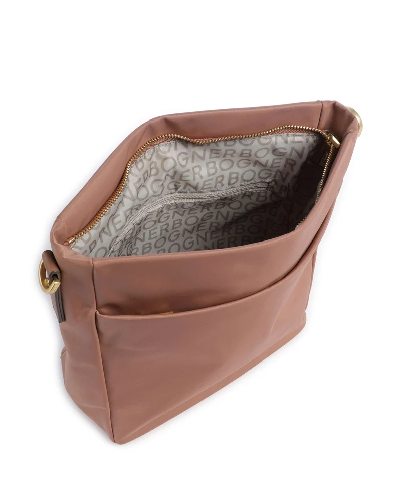 Bogner Klosters Neve Juna Umhängetasche mocha mousse