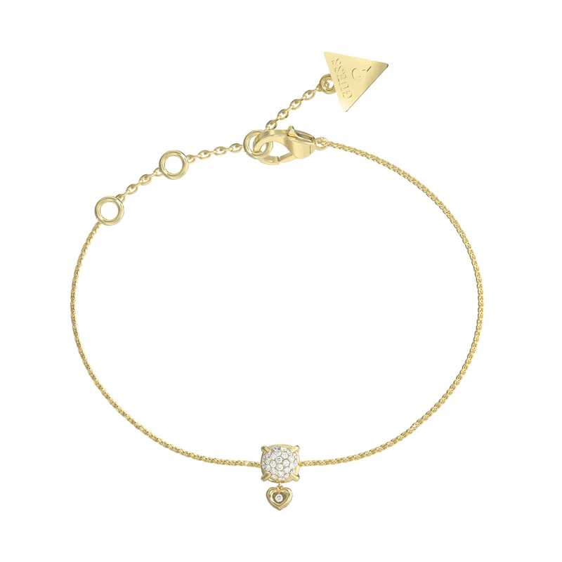 Guess L.O.V.E. Gold Bracelet JUBB05469JWYGS