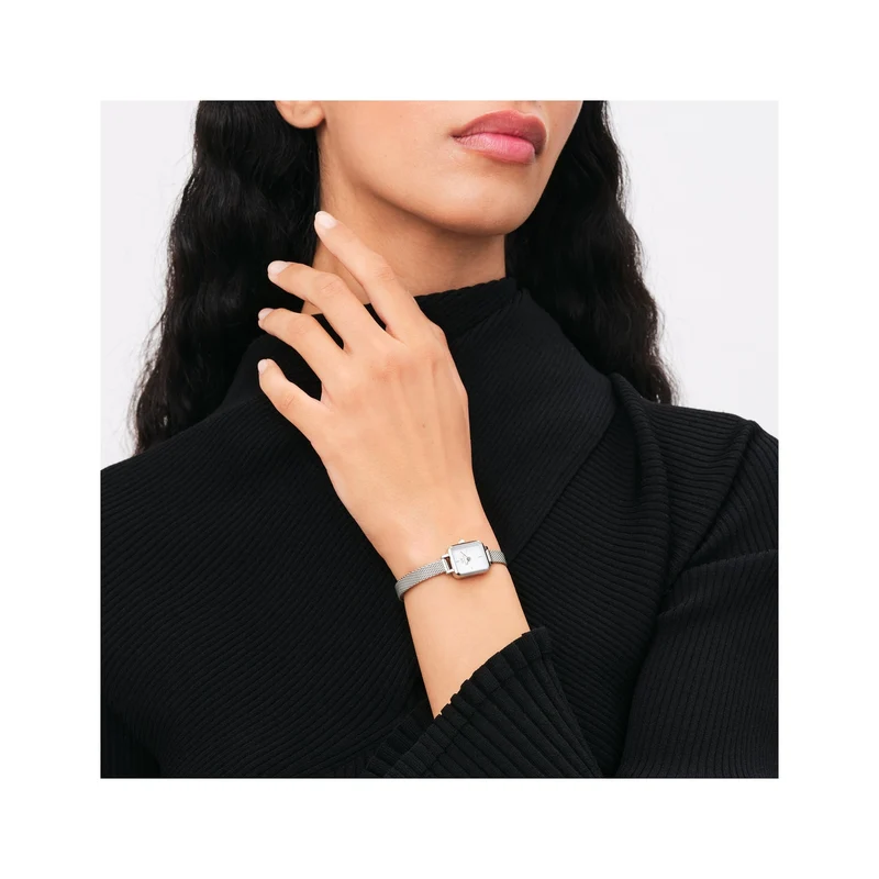 Daniel Wellington Quadro Mini damen Uhr Silber DW00100726