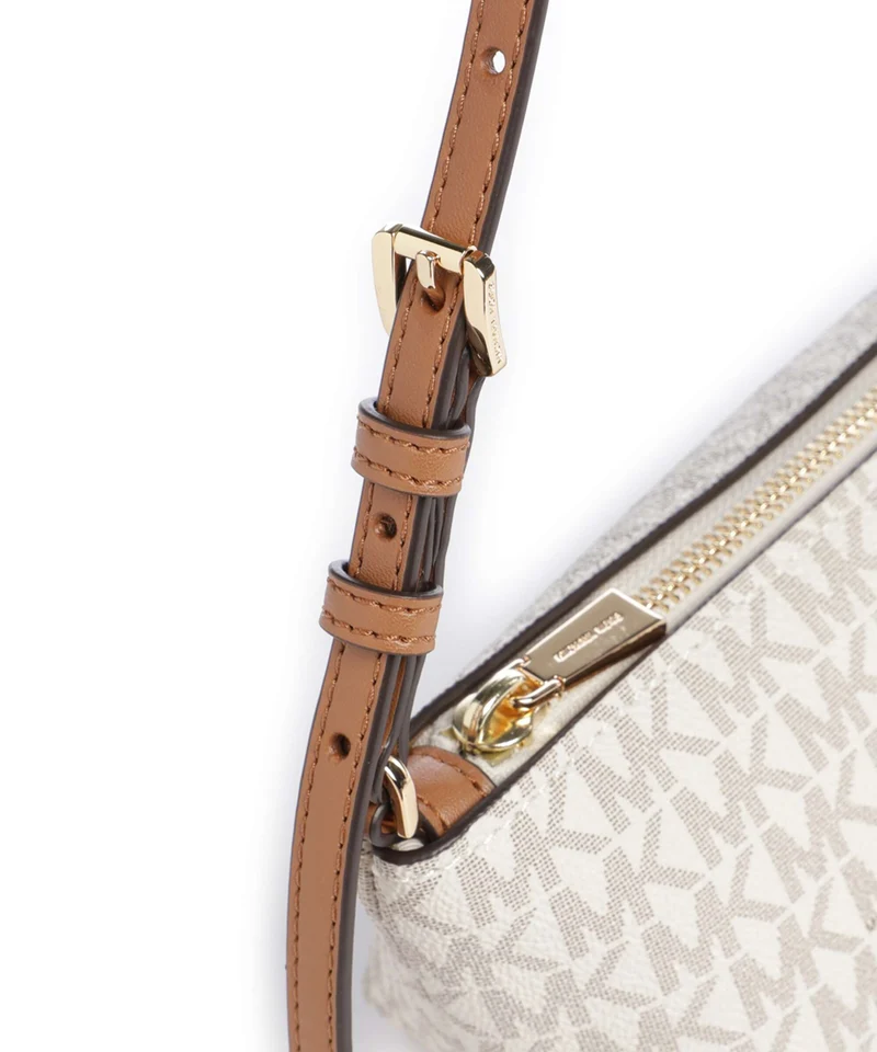 Michael Kors Laila Small Schultertasche vanilla/acorn