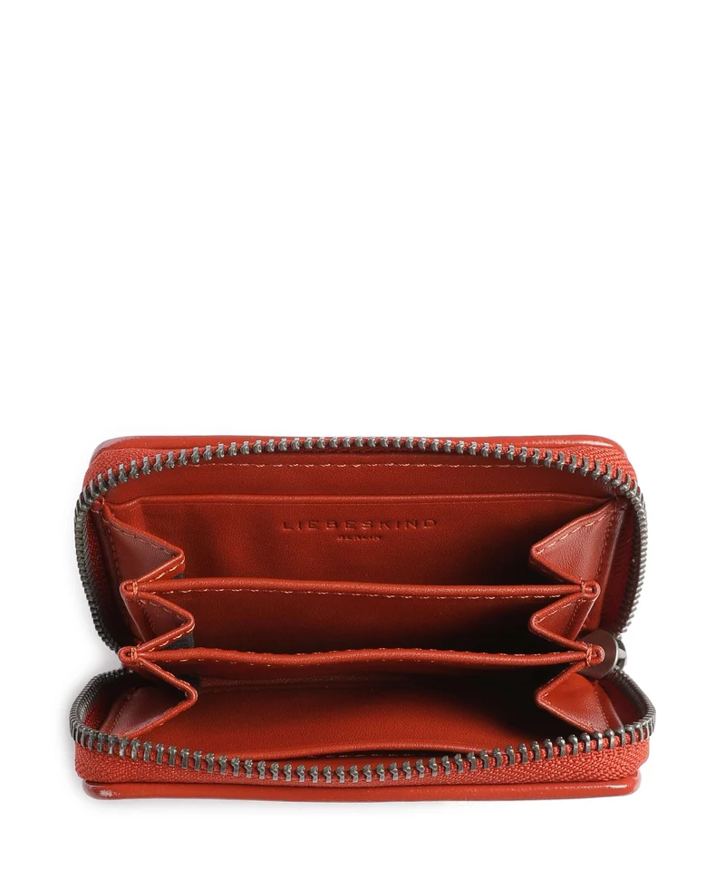 Liebeskind Mino Faye Shiny XS Geldbörse red rock