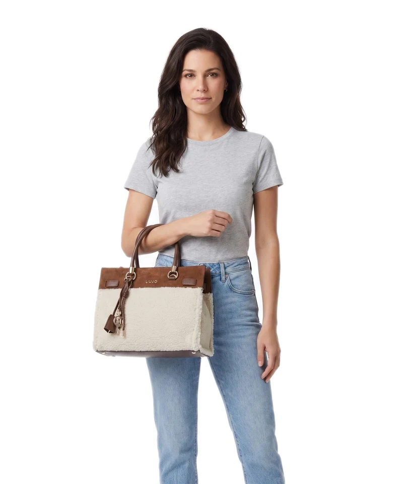Liu Jo Manhattan M Handtasche cream