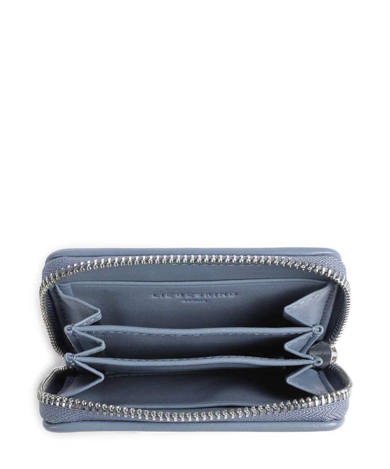 Liebeskind Mino Faye Vintage Goat XS Geldbörse flower blue