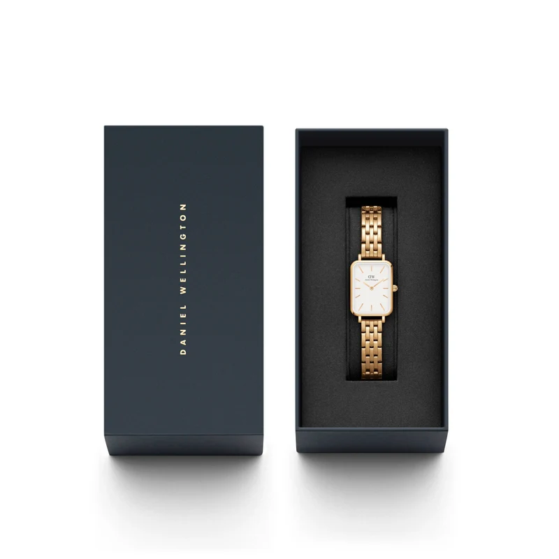 Daniel Wellington Quadro Link damen Uhr Gold DW00100622