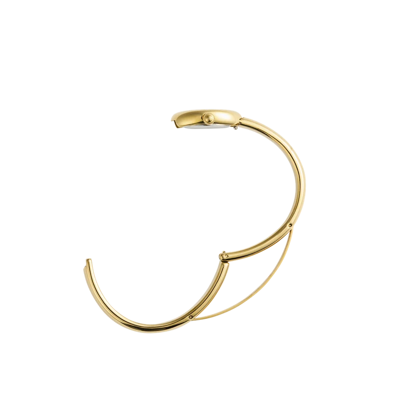Mockberg Belle Oval Petite Gold Large Bangle Women's Watch MB1771