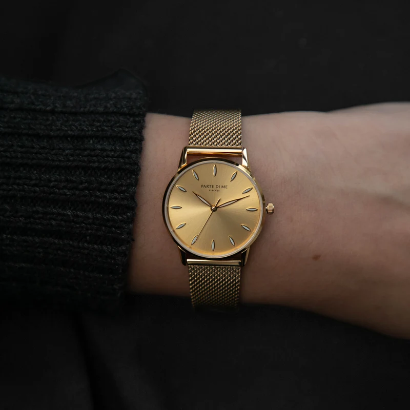 Parte Di Me Orologio rund Damenuhr goldfarben PDM09053