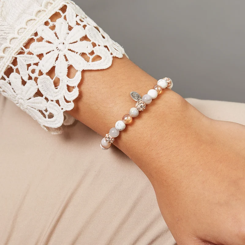 Karma Spiral damen Armband Mehrfarbig 83592EL