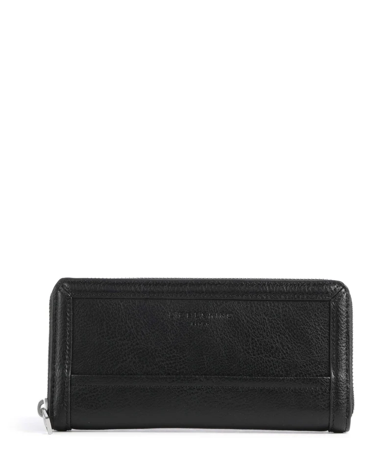 Liebeskind Delia Gigi Cow Naturale L Geldbörse black