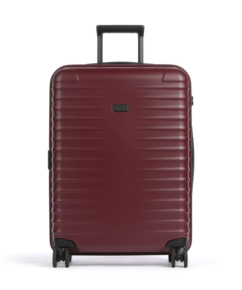 Titan Upgrade 4-Rollen Trolley emberwood red