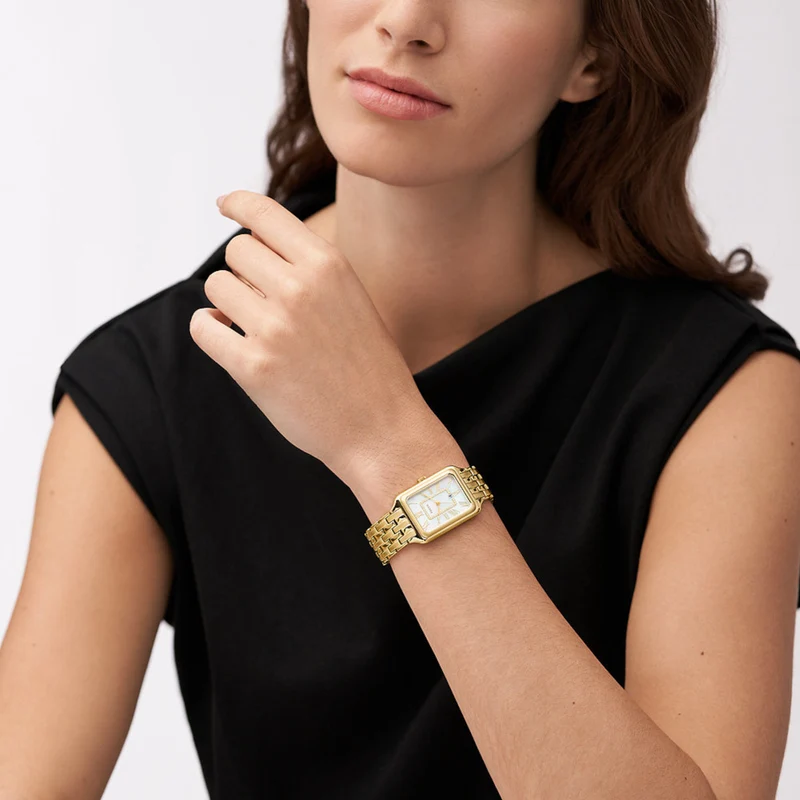 Fossil Raquel damen Uhr Gold ES5304