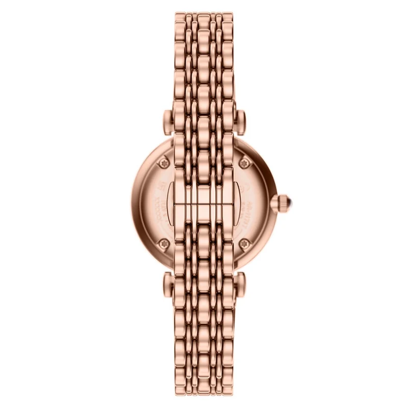 Emporio Armani Round Pink Dial Watch AR11767