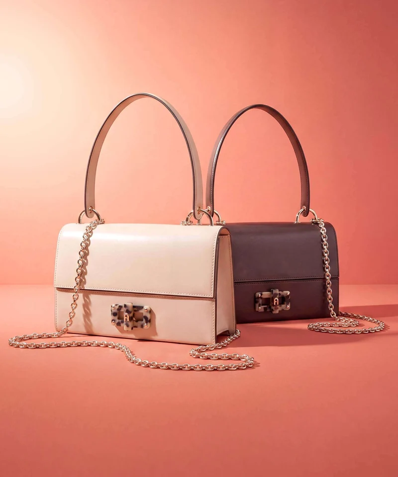 Furla Amelia M Schultertasche espresso
