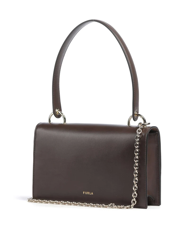 Furla Amelia M Schultertasche espresso