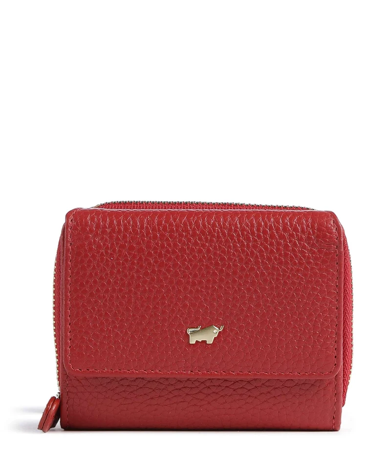 Braun Büffel Asti Geldbörse red