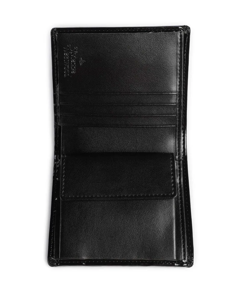 Vivienne Westwood Patent Geldbörse black/diamante orb