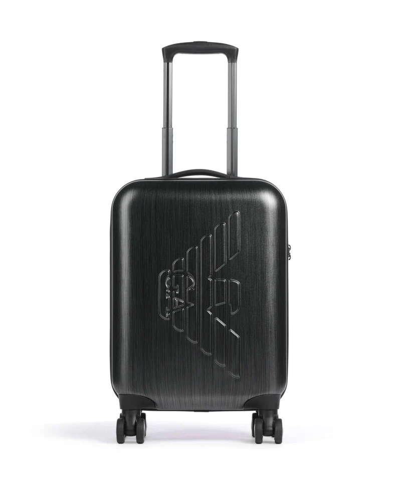 Emporio Armani Big Eagle 4-Rollen Trolley gunmetal