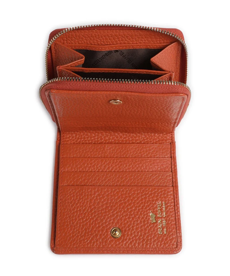 Braun Büffel Asti S Geldbörse pumpkin spice