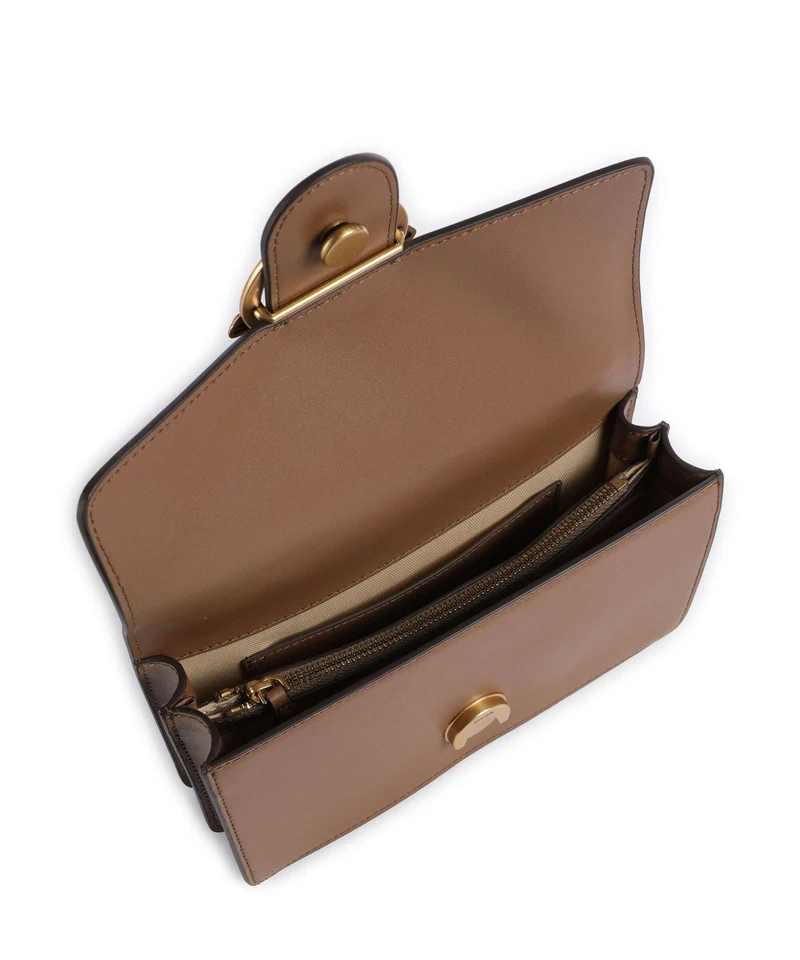 Pinko Love One Mini Umhängetasche marrone cognac/antique gold