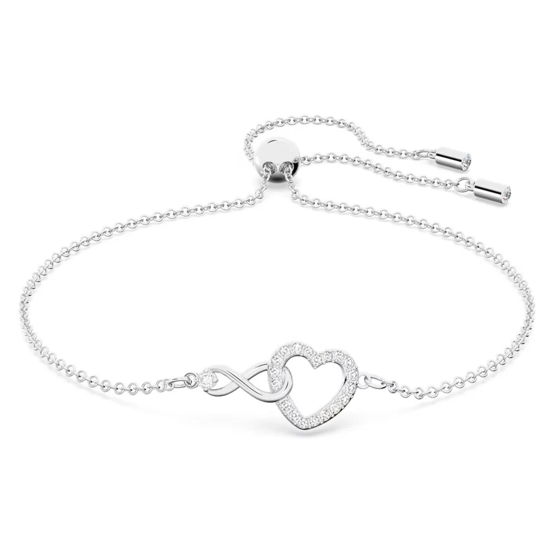 Swarovski Infinity Silberfarbene Armband 5524421 (Länge: 24.00 cm)
